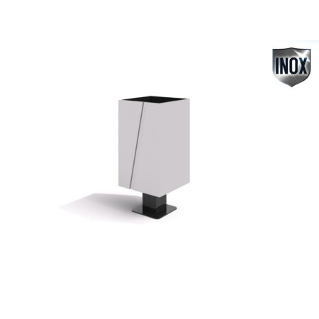 Rostfritt stål sopkärl 08