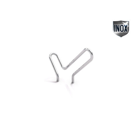 Cykelställ 01 rostfritt stål U-form