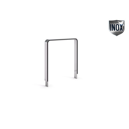 Cykelställ 24 rostfritt stål U-form