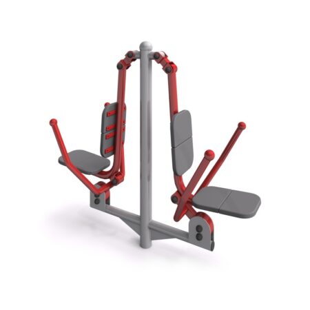 Dubbel Bröstkorg Tryck