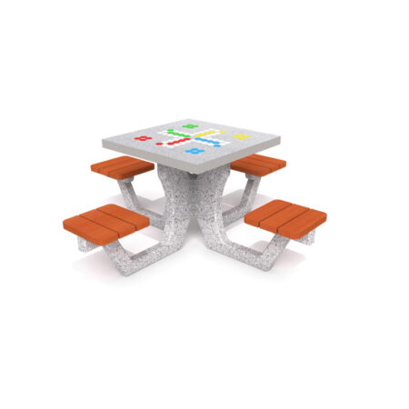 Betongbord för ludospel 01