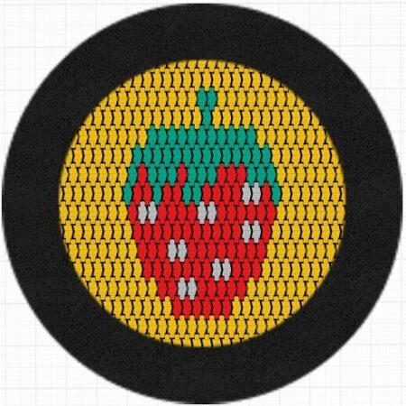 Studsmatta RADO 175 JORDGUBB