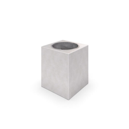 DECO soptunna i vit betong 02