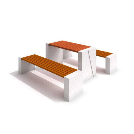 Betongbord 02 vit DECO