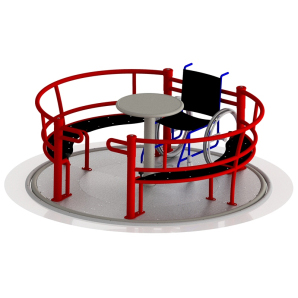 Karusell för rullstol