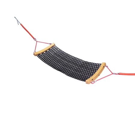 Lekplatshängmatta plastlamell