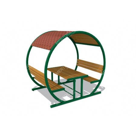 Picknickbord med tak Mps-007