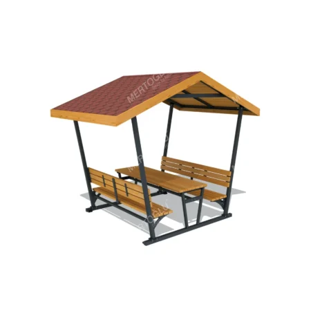 Picknickbord med tak Mps-008b