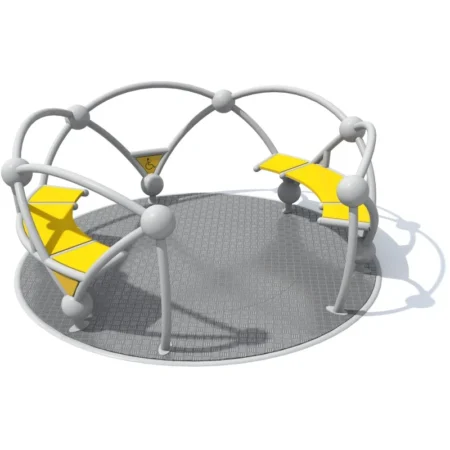 Inkluderande rondell Atomisk