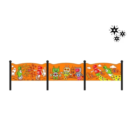 Bräde Värld Av Robotar 1 LUMO