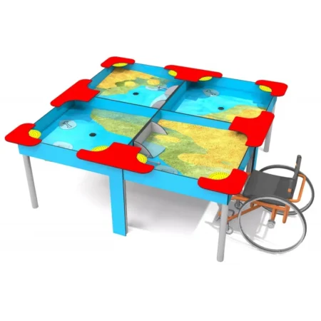 Inkluderande sandlåda KOTO 4A