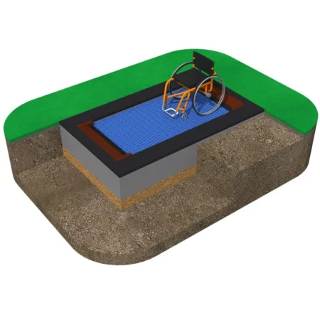 Studsmatta ORTA-I 150 x 250 Bil
