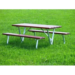 Picknickbänk med bord