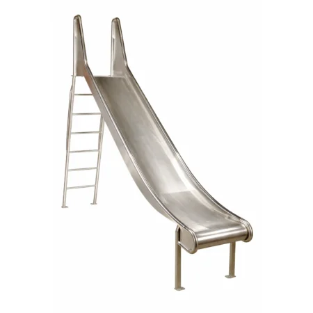 Rutschkanor i rostfritt stål