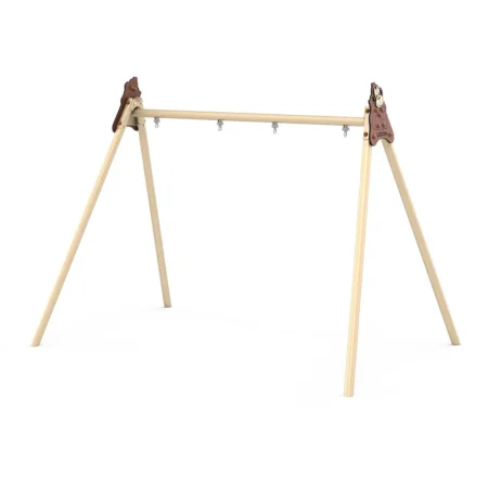 Gungstativ i metall för 2 gungor