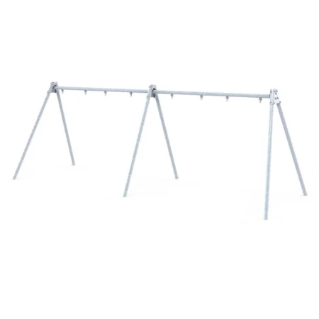 Gungstativ i metall för 4 gungor