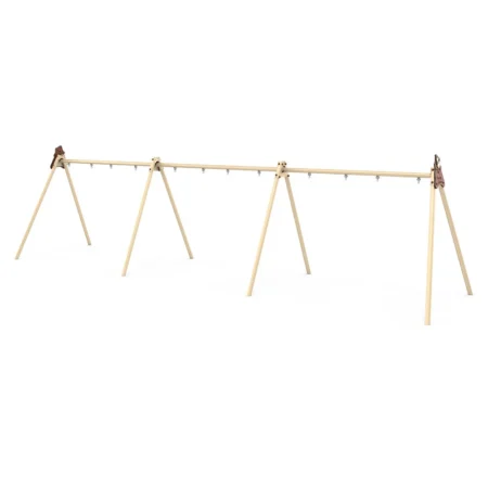 Gungstativ i metall för 6 gungor