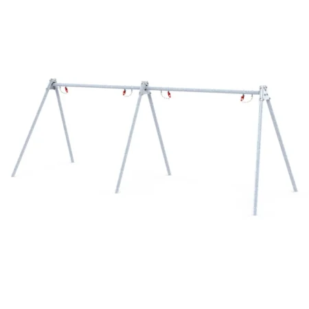 Gungstativ i metall för 2 fågelbogungor