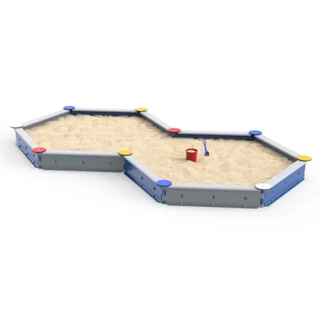 Sandlåda med 10 sidor