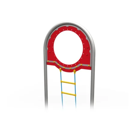 Välvd startpanel Röd m/stege