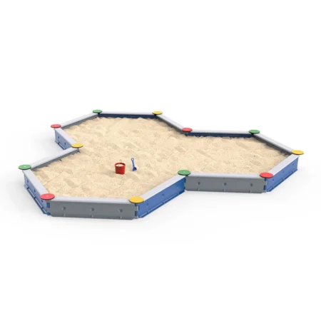 Sandlåda med 12 sidor