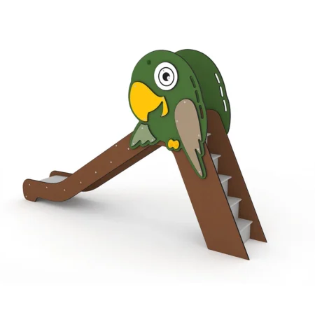 Papegoja Öppen rutschkana