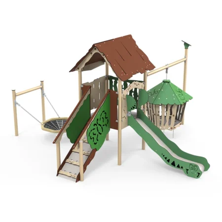 Hanok Lekställning med 1 torn