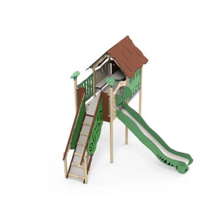 Mayan Lekställning med 1 torn