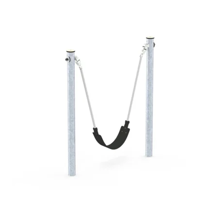 Minigunga med gungsits runt om