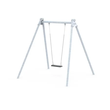 Gungstativ i metall med 1 säkerhetsstol