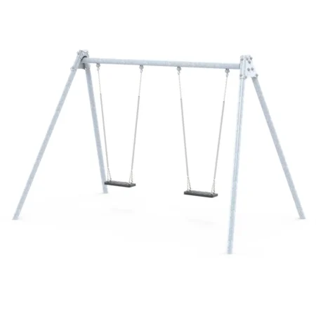 Gungstativ i metall med 2 säkerhetsstolar