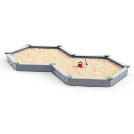 Sandlåda med 10 sidor