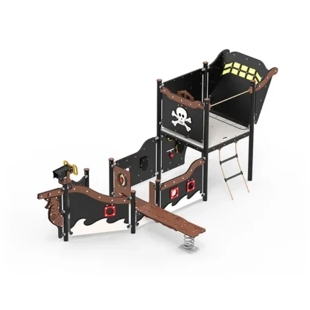 Halifax Medium piratskepp med repstege