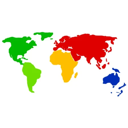 Världskarta 8x5 meter