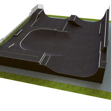 Base Monolith Skatepark 20×24 m