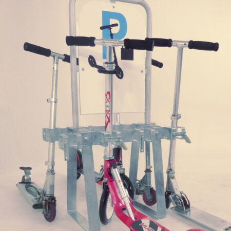 Sparkcykelställ Disa 8 dubbelsidigt mark