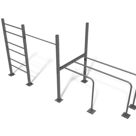 Gym Boston-set rostfritt stål