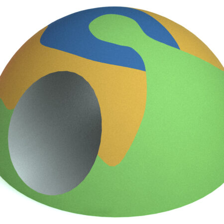 Gummidjur Gummikulle 1200 med tub