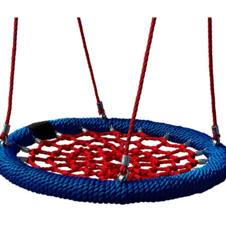 Gungställning Repgunga Fågelbo d.1,0 m, fästen, säkerhetskedjor