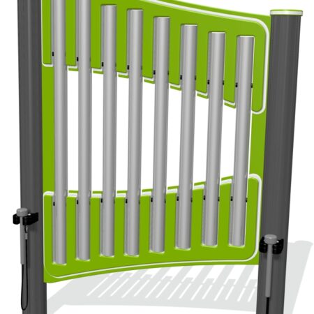 Utomhusinstrument Höga klangrör med aluminiumstolpar