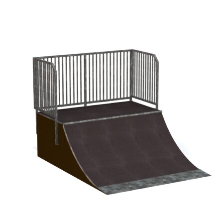 Skateboard Amanda Quarterpipe