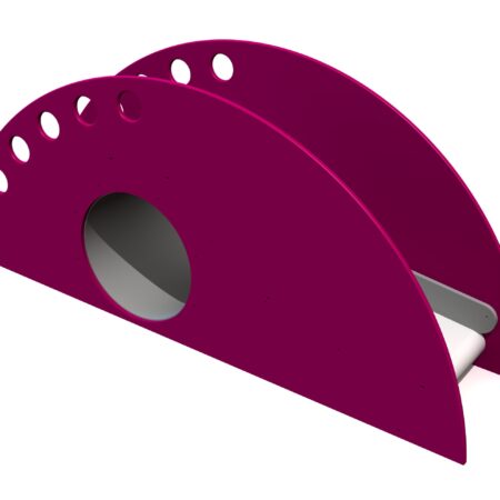 Lekställning Shell rund