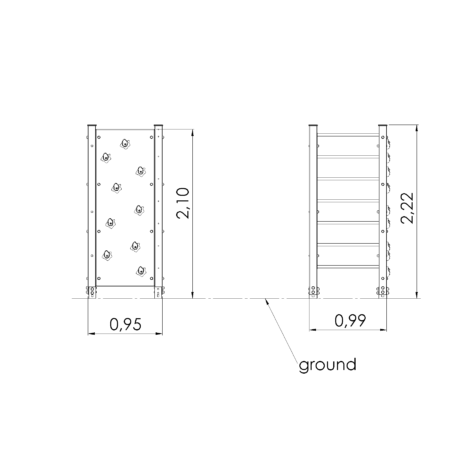 Klätterställning VIVO S