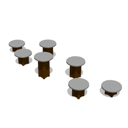 Balans & motorik Balansspår Hoprocks