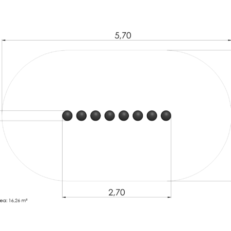 Balans & motorik Balansspår Epdm