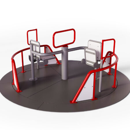 Tillgänglig lek Inkluderande rondell