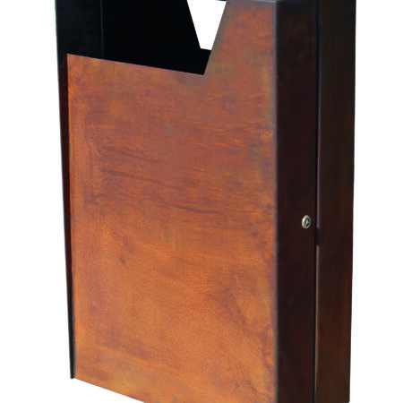 Papperskorg Solvik 115 L corten