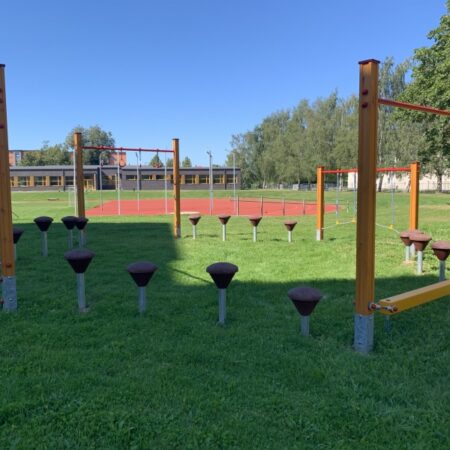 Hinderbana Balansspår Cirkel