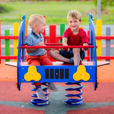 Fjädergunga Fjädersving Flygplan