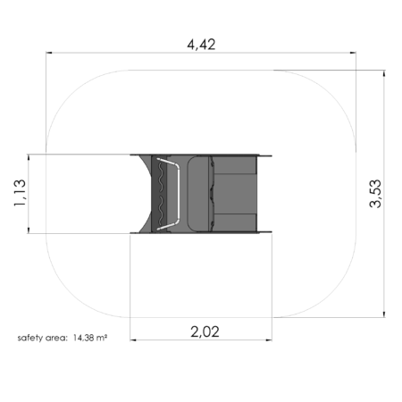 Fjädergungor Traditionell snösläde